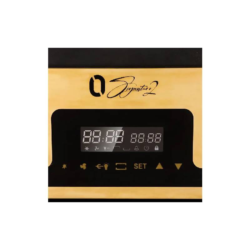 بوتاجاز يونيون اير 90 سم O-Signature 2 كنترول 2 مروحه 2 ماتور جولد C69EB-GC-383-ICS2F-OS2BG-2W-AL