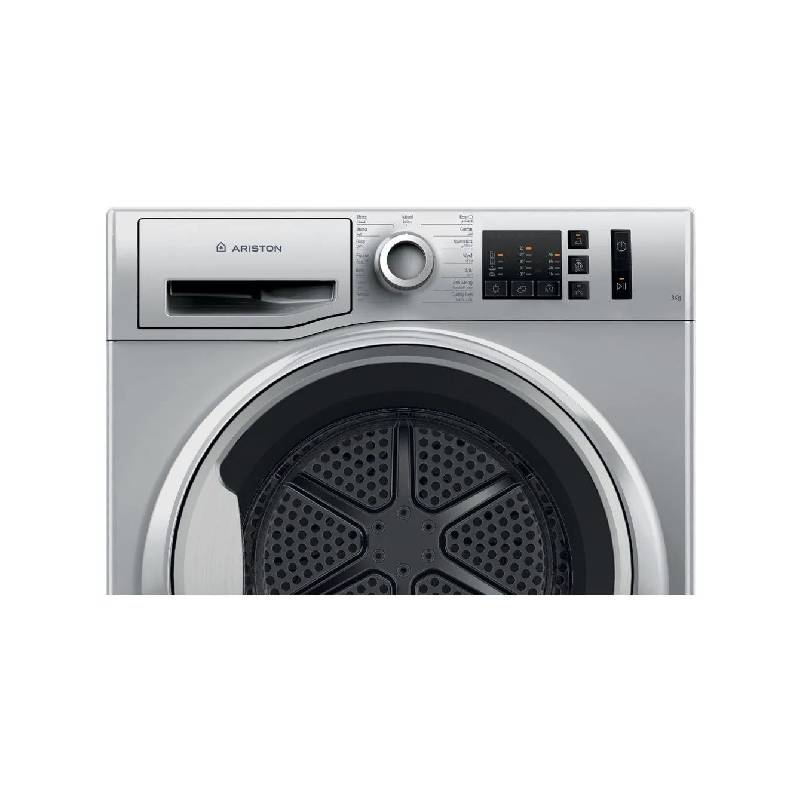 Ariston Front Loading Dryer Digital 8 Kg Silver NTCM10 8BS EX