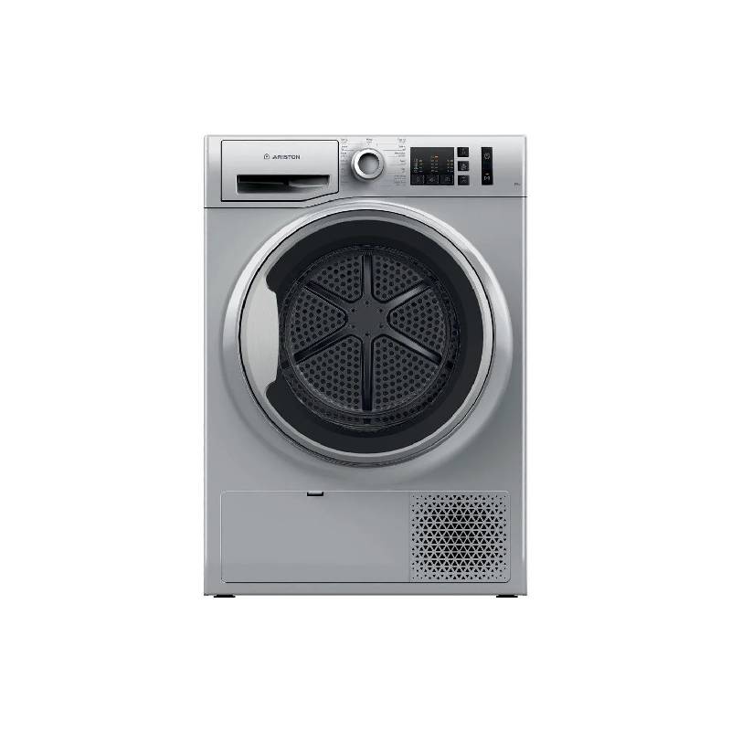 مجفف ملابس أريستون تحميل امامي 8 كجم فضي NTCM10 8BS EX