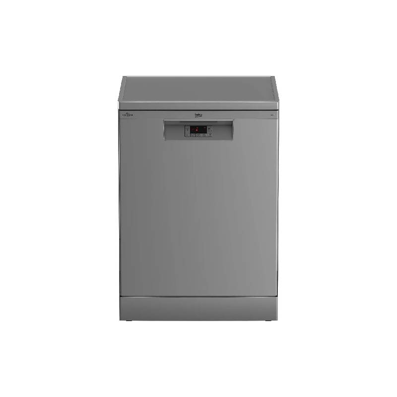 Beko Dishwasher Digital 14 Place Settings 5 Programs Silver BDFN15420S