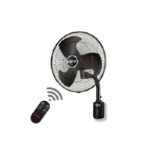 مروحة حائط بريفيكس شارك 18 بوصة مع ريموت كنترول أسود WSF-181