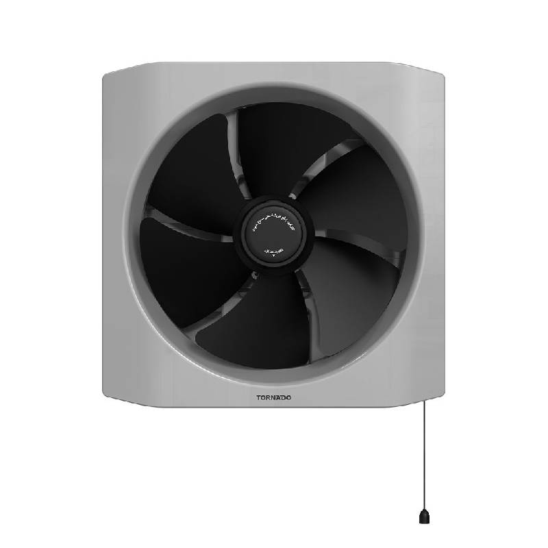شفاط تورنيدو 30 سم اسود/رمادي TVH-30BG
