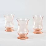 Pera Tea Glass Set 6 Pieces pink 100CC