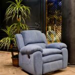 Lazy Pullman Armchair Red Beech Wood