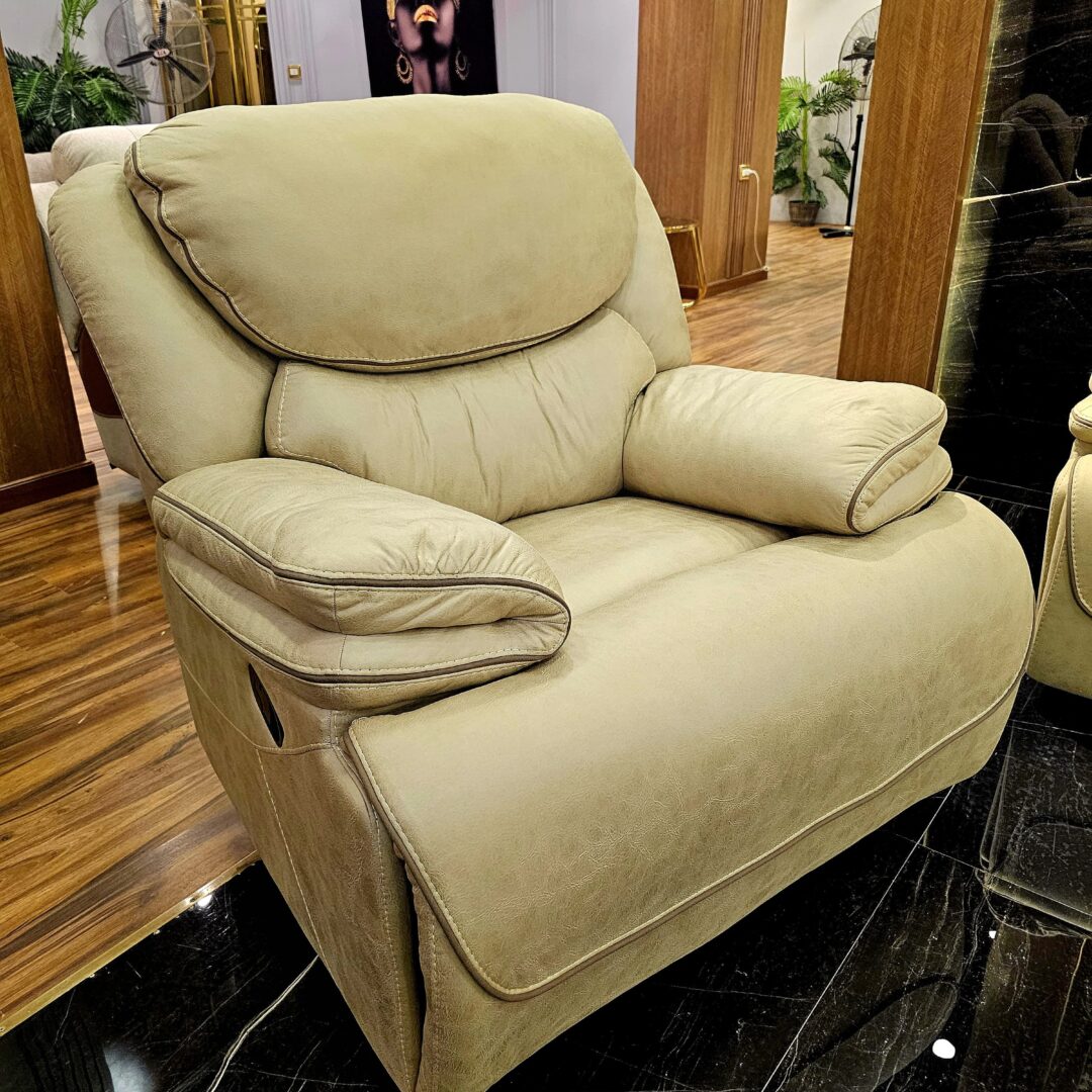 فوتيه ليزي XL خشب زان احمر