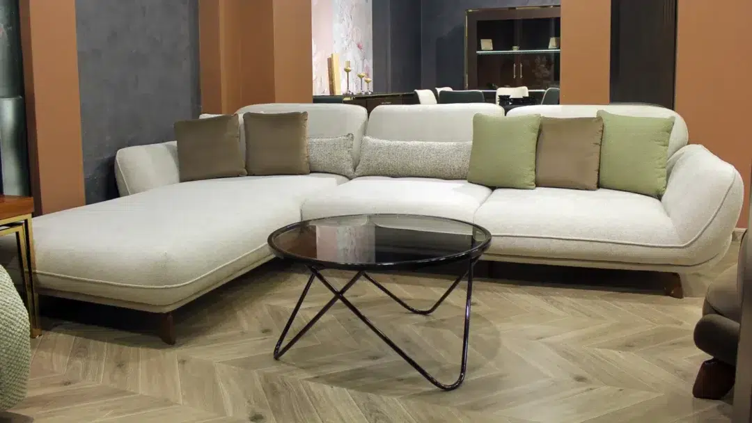 Delancy Corner Sofa with Footstool