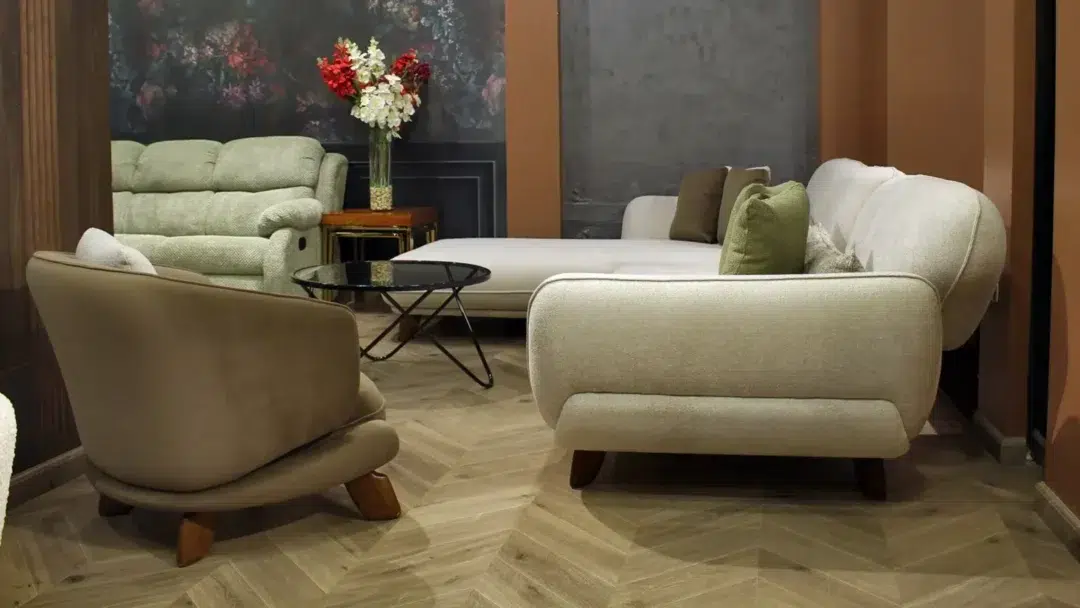 Delancy Corner Sofa with Footstool