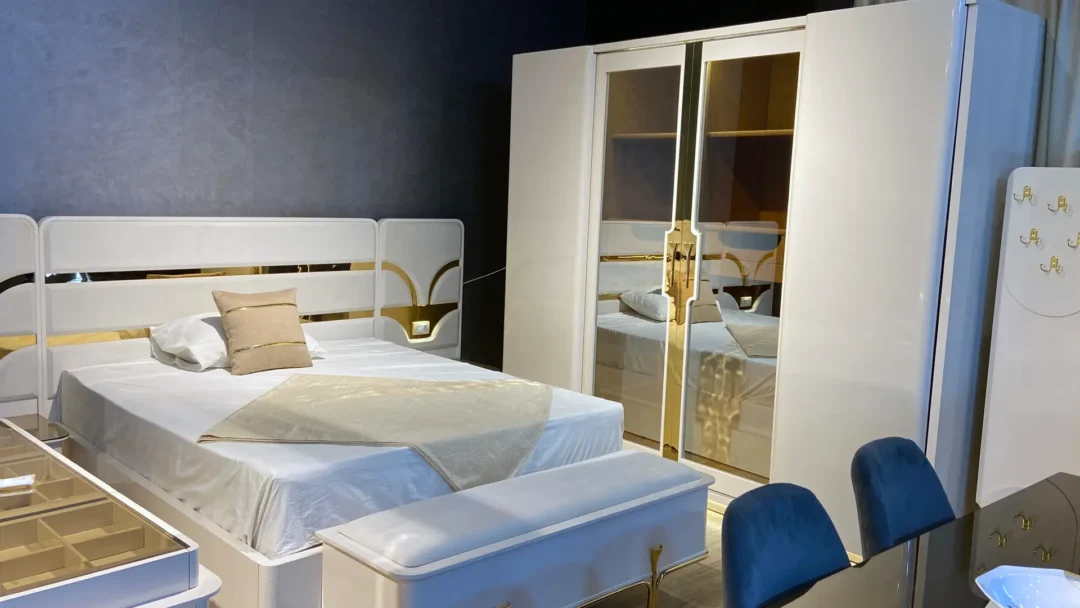 Golden Bedroom Set
