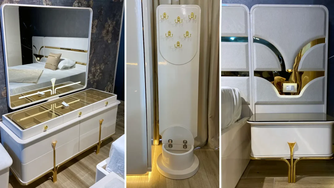 Golden Bedroom Set - Image 3