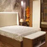 Brown Bedroom Red Beech Wood