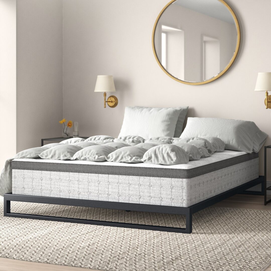 سرير ستيل مع الواح خشبية 200×160 سم Bed.13