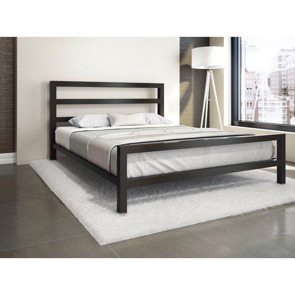 سرير ستيل Bed.20 مع قاعدة خشب ملل مقاس 200×160 سم