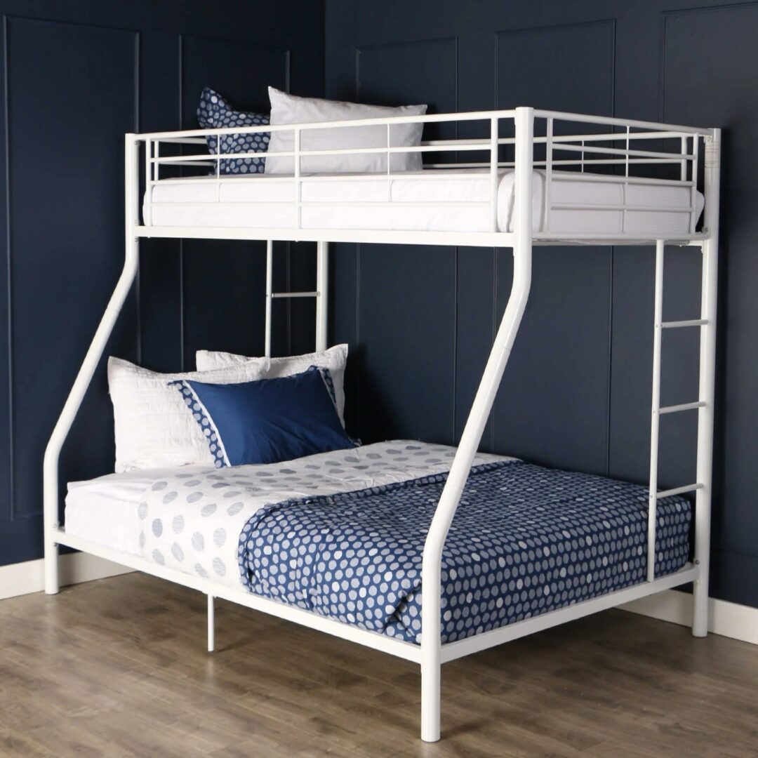 سرير ستيل Bed.23 مع قاعدة خشب ملل وMDF مقاس 200×120×180 سم