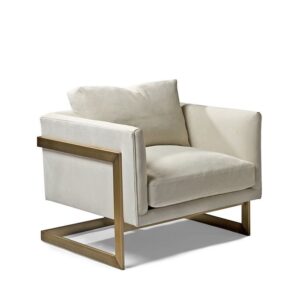 كرسي مُنجّد من الستيل مقاس 80×60×75 سم Chair.3