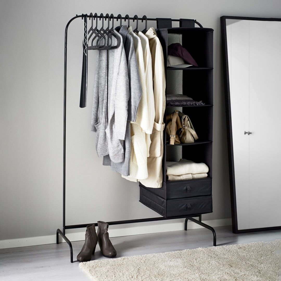 علاقة ملابس ستيل مقاس 100×40×180 سم Cloths Hanger.11