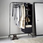 Steel Clothes Hanger Stand 100×40×180 cm Cloths Hanger.11