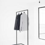 Cloths Hanger.5 شماعة ملابس ستيل مقاس 80×40×180 سم