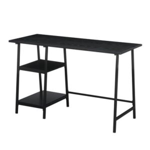مكتب Desk.1 هيكل ستيل مع سطح خشب MDF، دهان إليكتروستاتيك