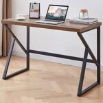 Desk.2 مكتب معدني بسطح خشب MDF