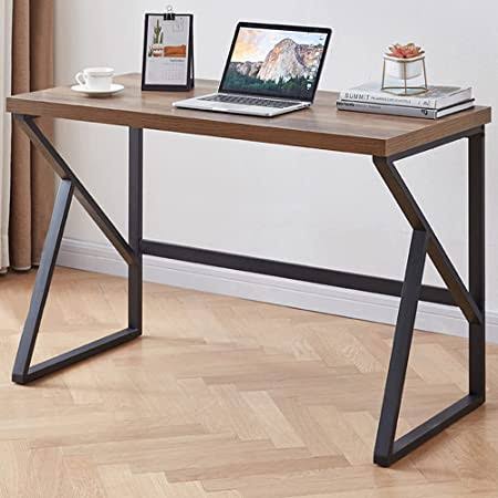 مكتب معدني موديل Desk.2 بسطح خشب MDF