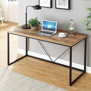 مكتب معدني Desk.3 بسطح خشب MDF