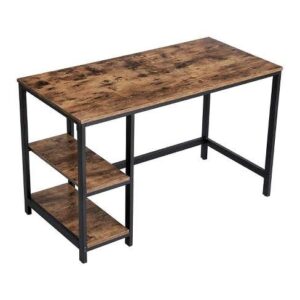 مكتب معدني 120×40×72 سم بسطح MDF