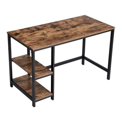 مكتب معدني 120×40×72 سم بسطح MDF
