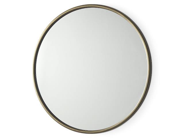 مراية حائط بإطار دائري 50×50 سم Mirror.2