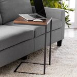 ترابيزة جانبية ST.63 بقياس 40×40×50 سم بإطار ستيل حديدي 