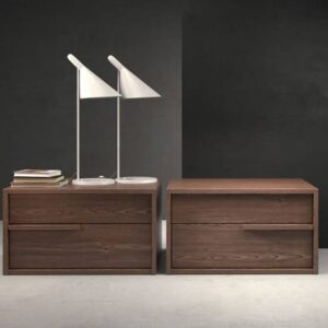 Commode Set 50 cm Width Made of MDF and Beech Wood