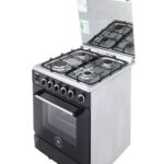 بوتاجاز غاز يونيون إير 4 شعلة 60×60 سم فضي C66SV-DC-426-SOF-A-HERO