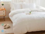 Forbed Duvet Dots 240\240 Cm cotton 3 Pieces ( Duvet +2 pillow case 50\70 )