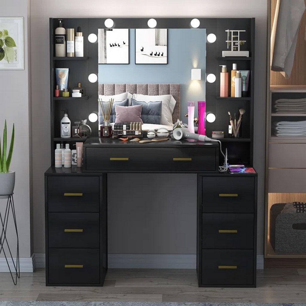 dressing-table-8-drawers-modern-design-black-110cm