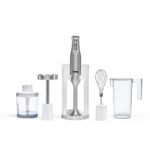 هاند بلندر تانك 1200وات تربو كبة 500مم + وعاء 600مم CM6004 -White "BLEND & CHOP
