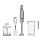 هاند بلندر تانك 1200وات تربو كبة 500مم + وعاء 600مم CM6004 -White "BLEND & CHOP