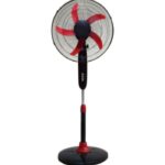 Natural Sky Stand Fan 18 Inch 5 Blades Black As-1805N