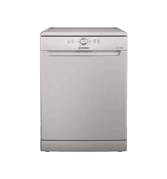 غسالة أطباق انديست 14 فرد 5 برامج 60 سم فضي DFE1B19S