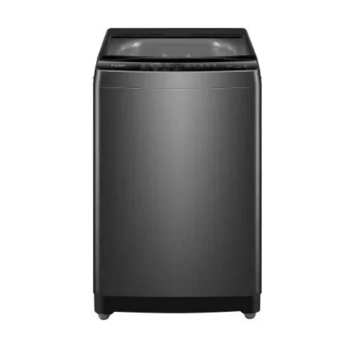 اشتري الان غسالة هاير 11 كيلو فوق أوتوماتيك باب هيدروليك فضي HWM110-316S6