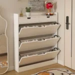 Mag Silm Shoe Cabinet with Mirror