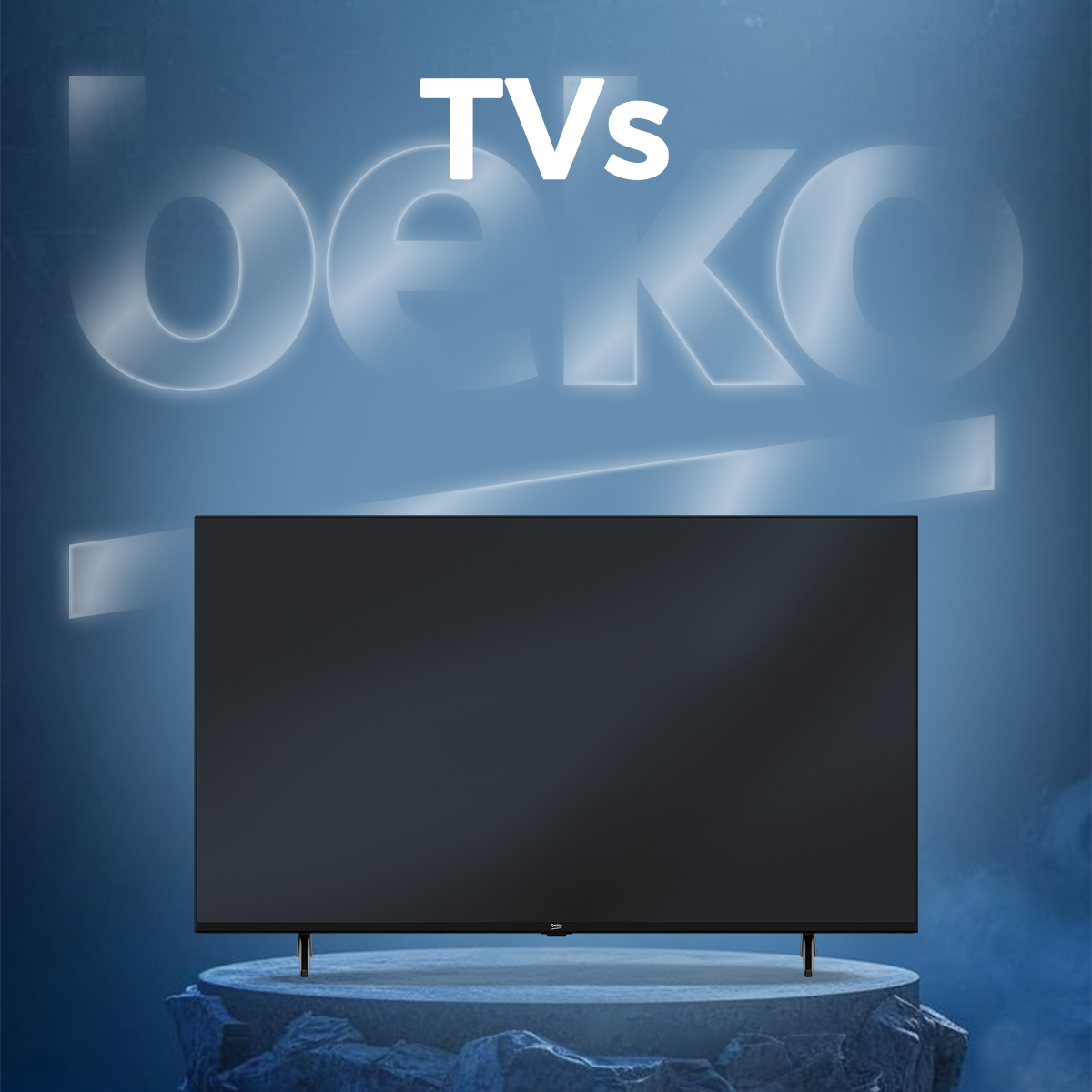 Beko Smart 4K UHD LED TV with slim frameless design