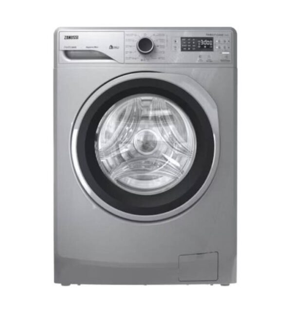 غساله زانوسي 8ك فضي باب اسود ZWF8240SX5