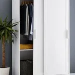 Mag Everyday Sliding Wardrobe Width 120cm Height 200cm Depth 50cm