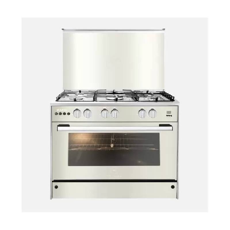 اشتري الان بوتاجاز يونيون اير 80 سم 5 شعلة أسود C68SS-GC-447-FDSO-M13-AL