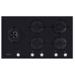 Ariston Built-in Hob 90 cm glass full safety Italian AGS 92S/BK