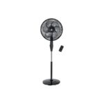 Tefal Anti-mosquito Repellent Stand Fan With Remote Control 16 Inch Black VG4135EE