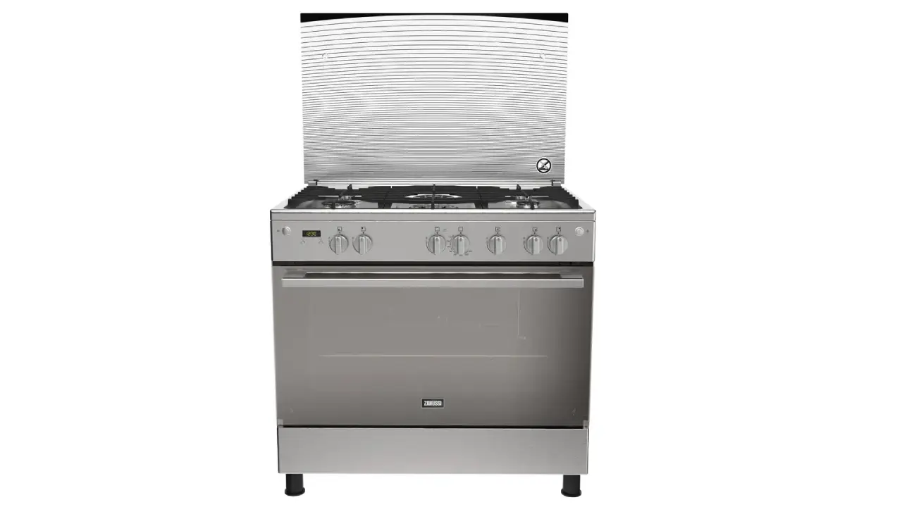 اشتري الان بوتاجاز غاز زانوسي كول ماكس 5 شعلة ستانلس ستيل ZCG94396XB