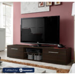 TV Unit With 2 Doors and Shelf - 160 cm Width MDF HPL ant1114