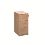 وحدة أدراج بثلاثة أدراج مصنوعة من خشب MDF بعرض 40 سم مع طلاء HPL متين باللون البيج ‏ant.0111