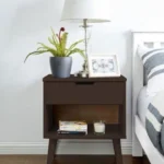 Commode 1 Drawer HPL Coated Dark Brown ant1065