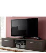 وحدة تلفزيون تحتوي على خزانين ورف - عرض 160 سم ‏ant1111